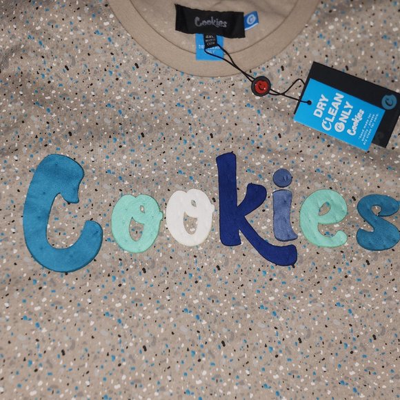 Cookies Sf CHATEAU Fleece Sweatshorts Grey and shirt set - Picture 12 of 12